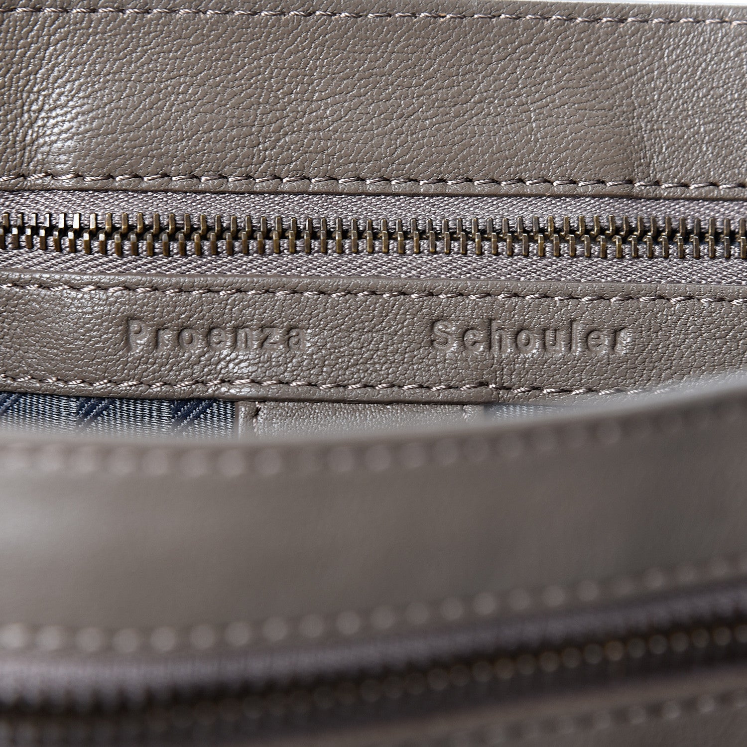 Proenza Schouler Lambskin Medium PS1 Satchel Smoke 5 of 10