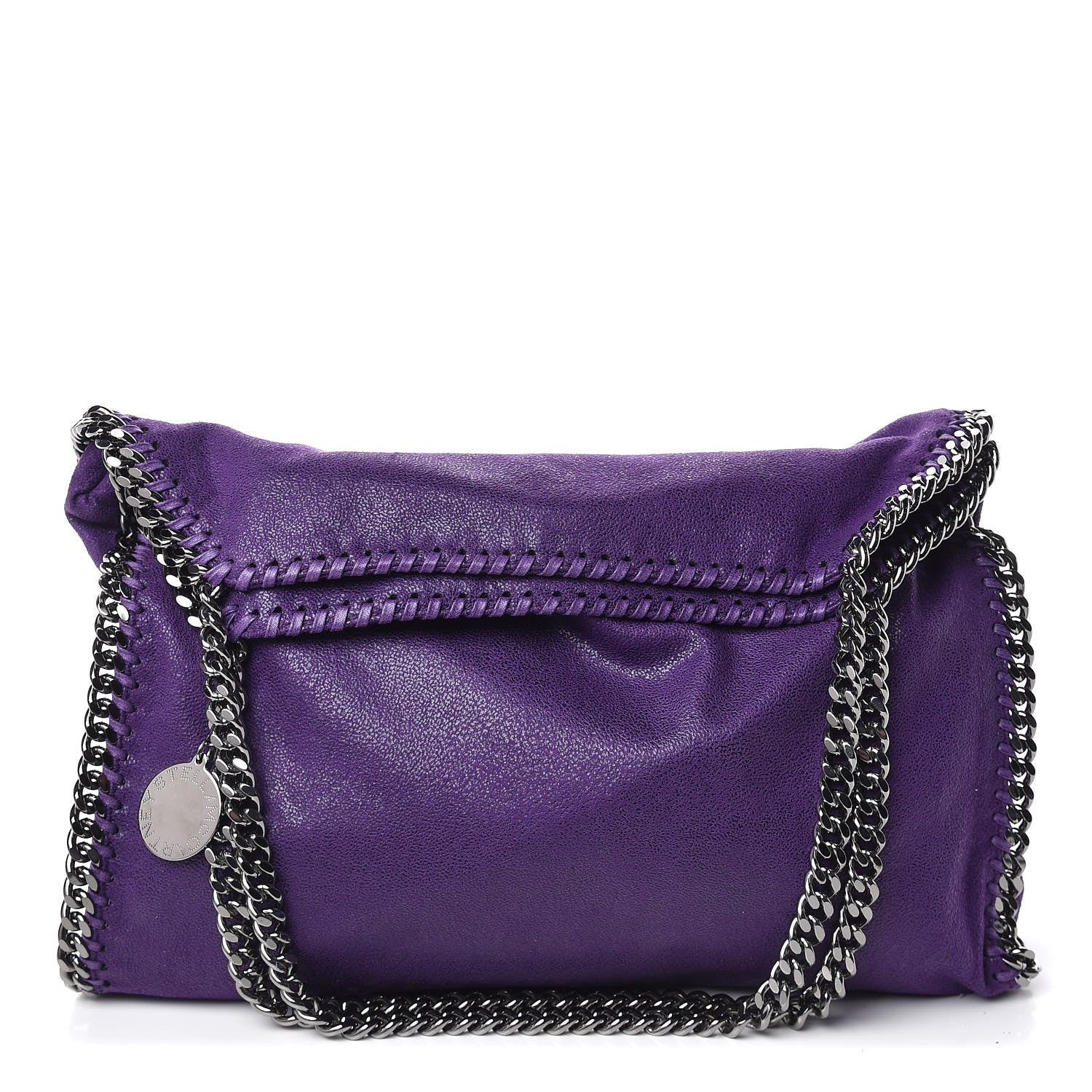 Stella McCartney Shaggy Deer Small Falabella Tote Purple 1 of 10