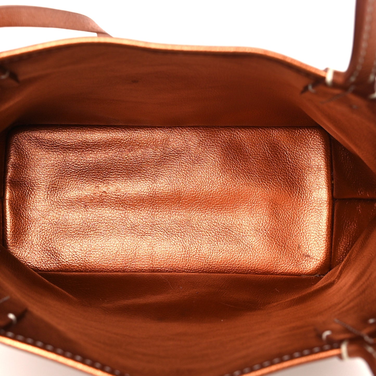 Goyardine Precious Metals Reversible Mini Anjou Rose Gold