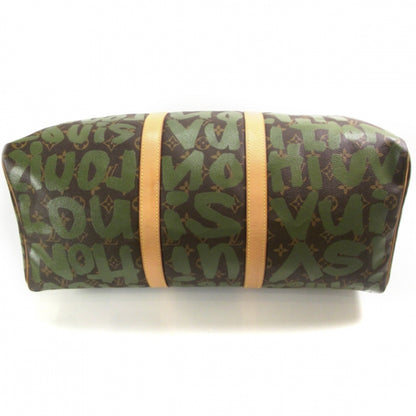 Louis Vuitton Graffiti Keepall 50 Kaki 4 of 9