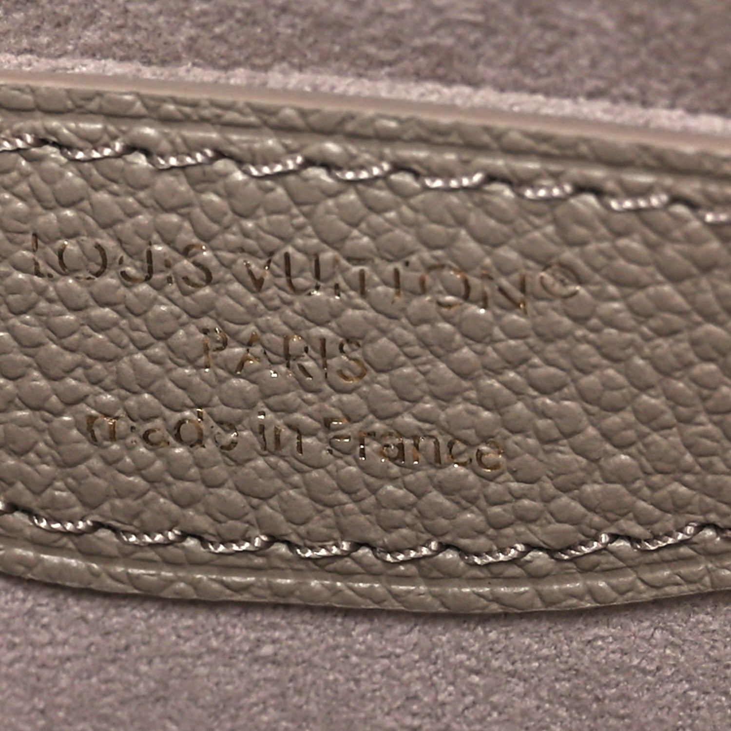 Louis Vuitton Empreinte Monogram Giant Boulogne Tourterelle Creme 6 of 10