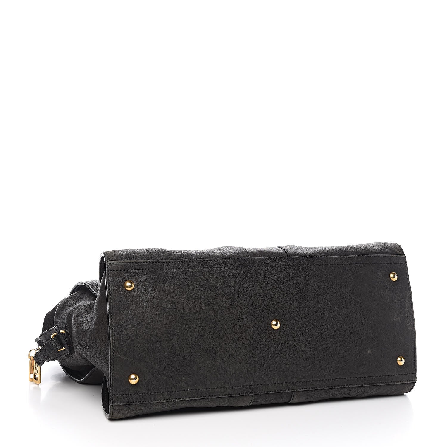 Saint Laurent Sheepskin Large Cabas ChYc Black 4 of 16