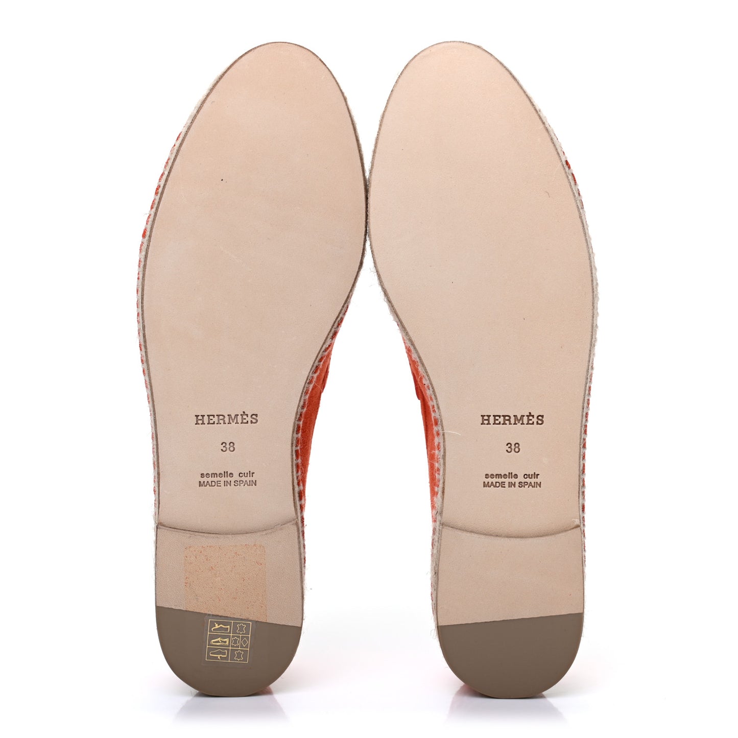Suede Goatskin Womens Trip Espadrilles 38 Rouge Braise