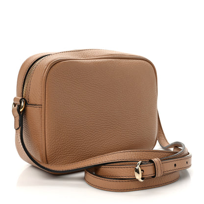 Gucci Pebbled Calfskin Small Soho Disco Bag Camelia 3 of 10