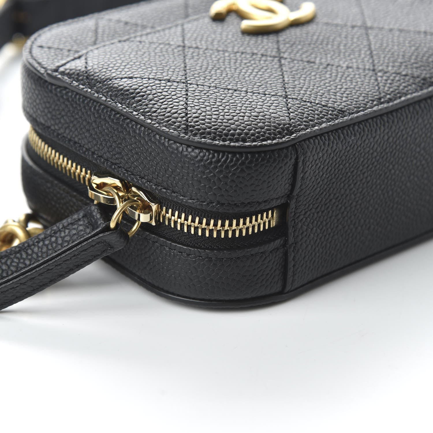 Chanel Caviar Stitched Waist Bag Black 6 of 10