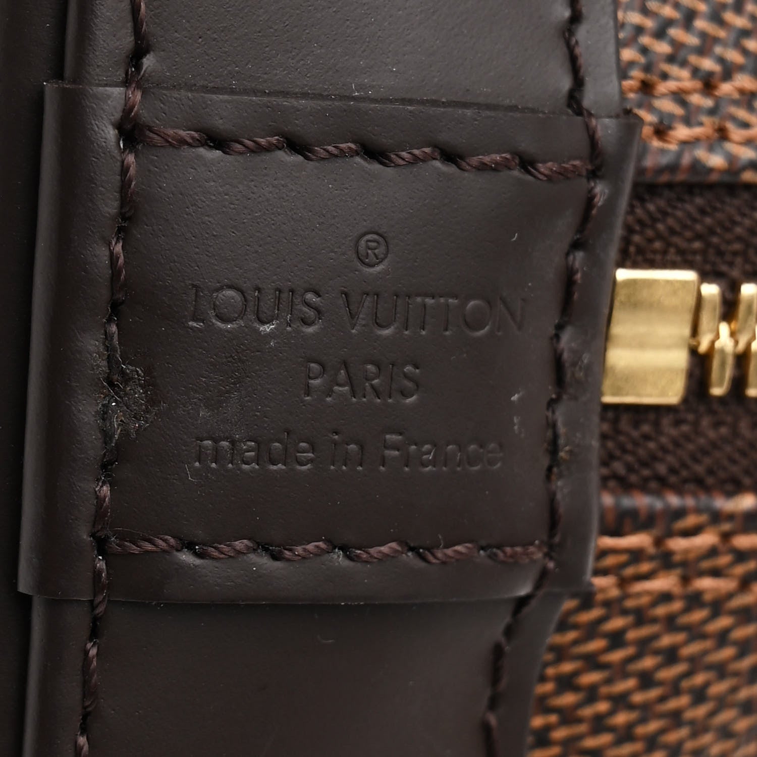 Louis Vuitton Damier Ebene Alma BB 6 of 11