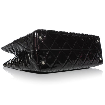 Chanel Patent Quilted Reissue 2.55 Tote Black 4 of 7
