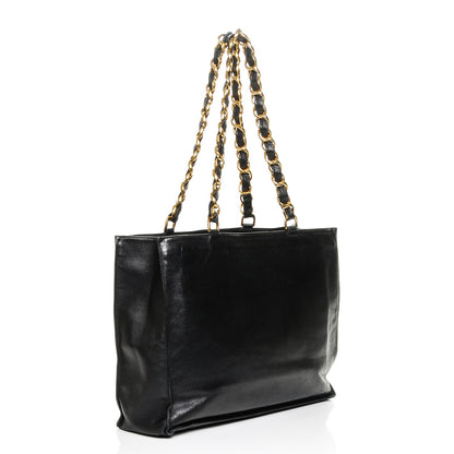 Chanel Lambskin Jumbo Shoulder Bag Black 3 of 8