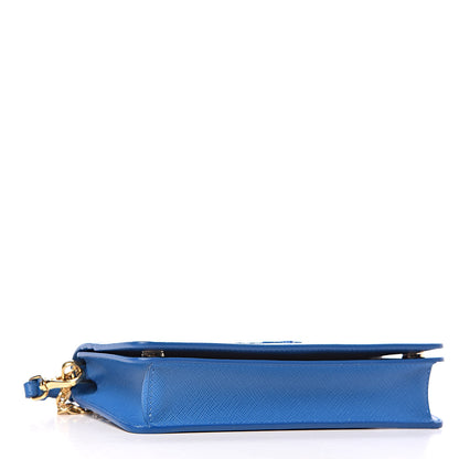 Prada Saffiano Shine Monochrome Chain Wallet Marea 4 of 10