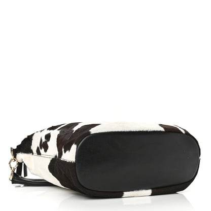 Givenchy Calf Hair Cow Print Small Nightingale Brown White 4 of 14