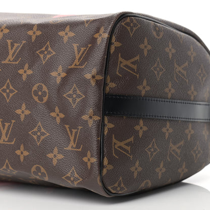 Louis Vuitton Monogram My World Tour Speedy Bandouliere 30 Black 8 of 9