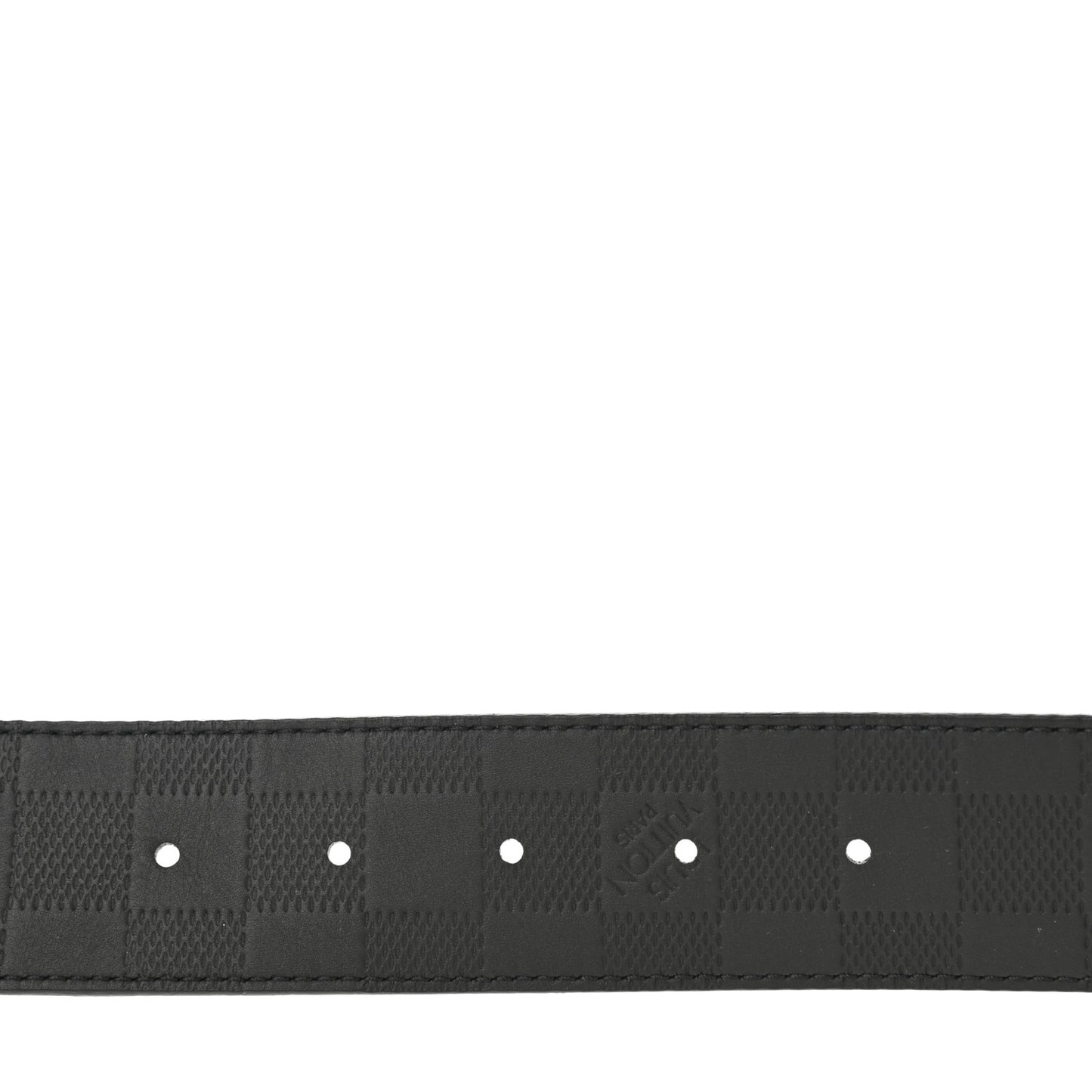 Damier Infini 40mm LV Initiales Belt 110 44 Black
