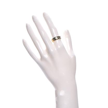 Tiffany 18K Yellow Gold Atlas Ring 5.75 2 of 5