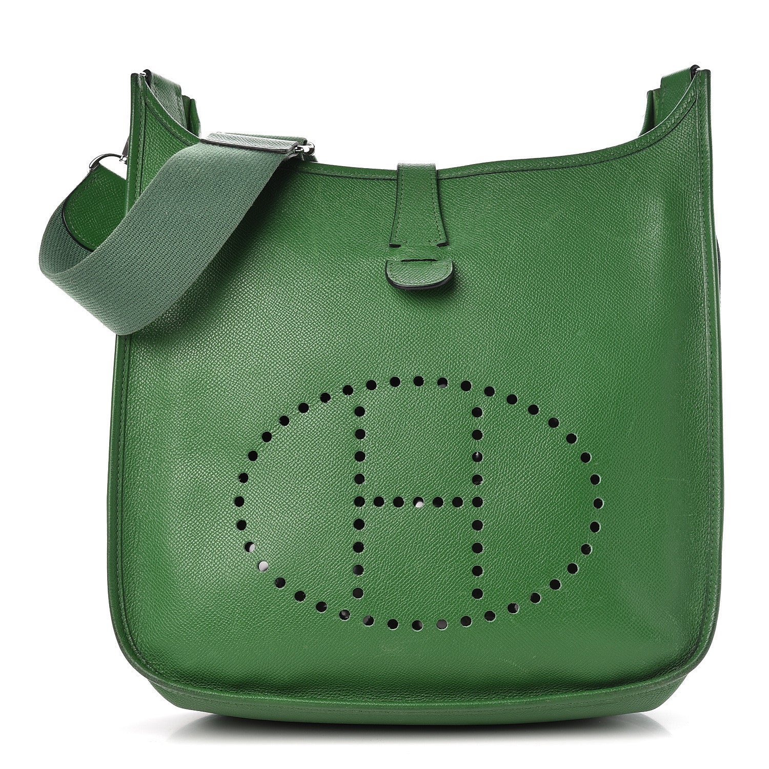 Hermes Epsom Evelyne III GM Vert Bengale 1 of 17