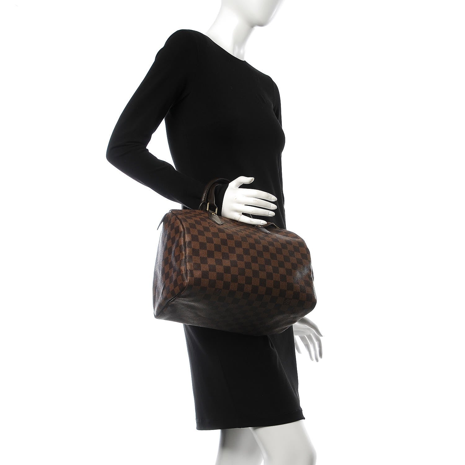 Louis Vuitton Damier Ebene Speedy 30 2 of 8