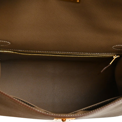 Hermes Epsom Kelly Sellier 28 Etoupe 5 of 10