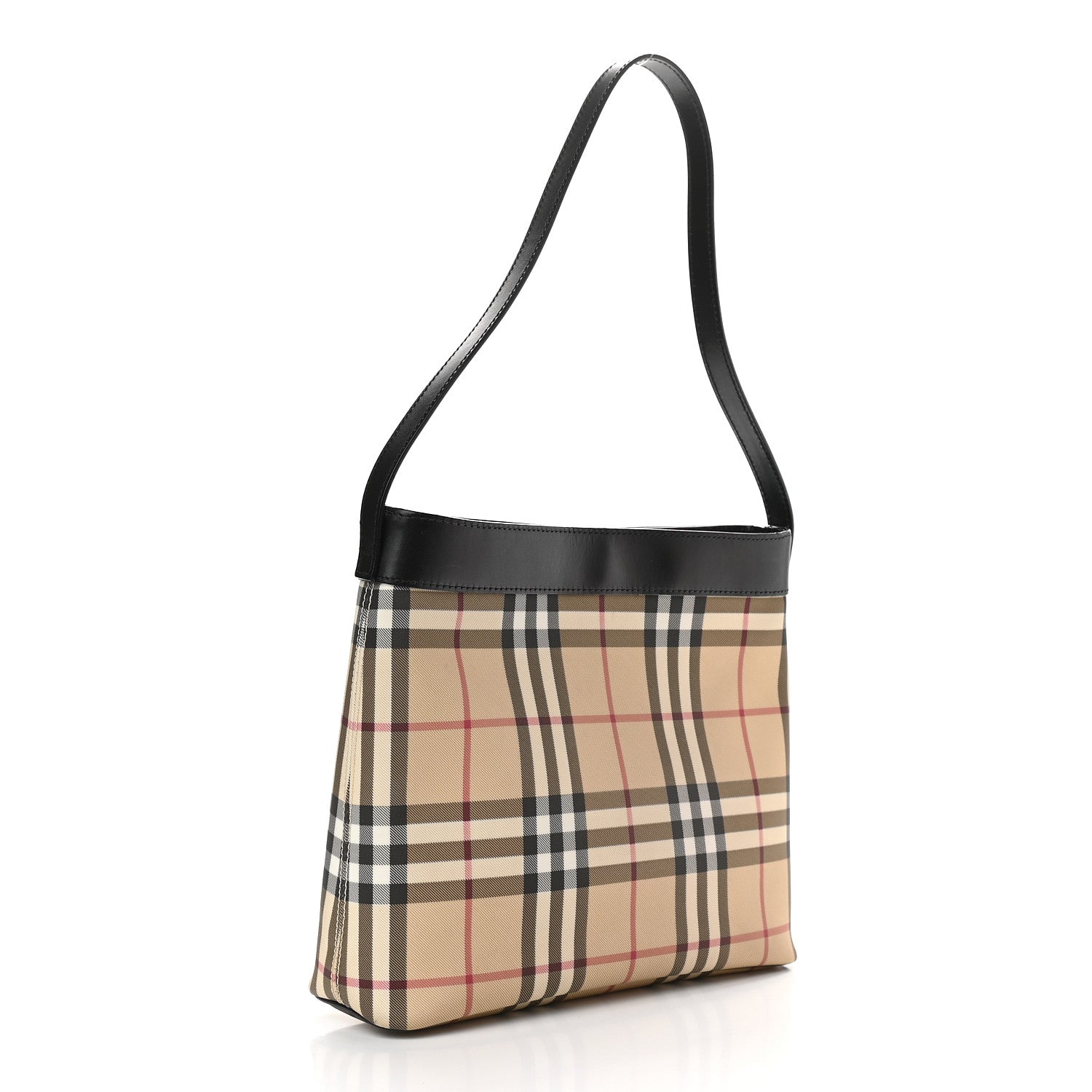 Burberry Prorsum House Check Shoulder Bag Black 2 of 10