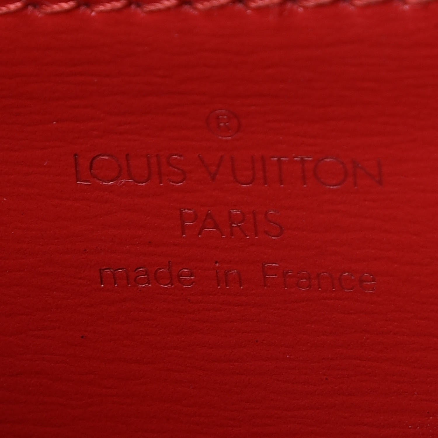 Louis Vuitton Epi Malesherbes Red 7 of 8