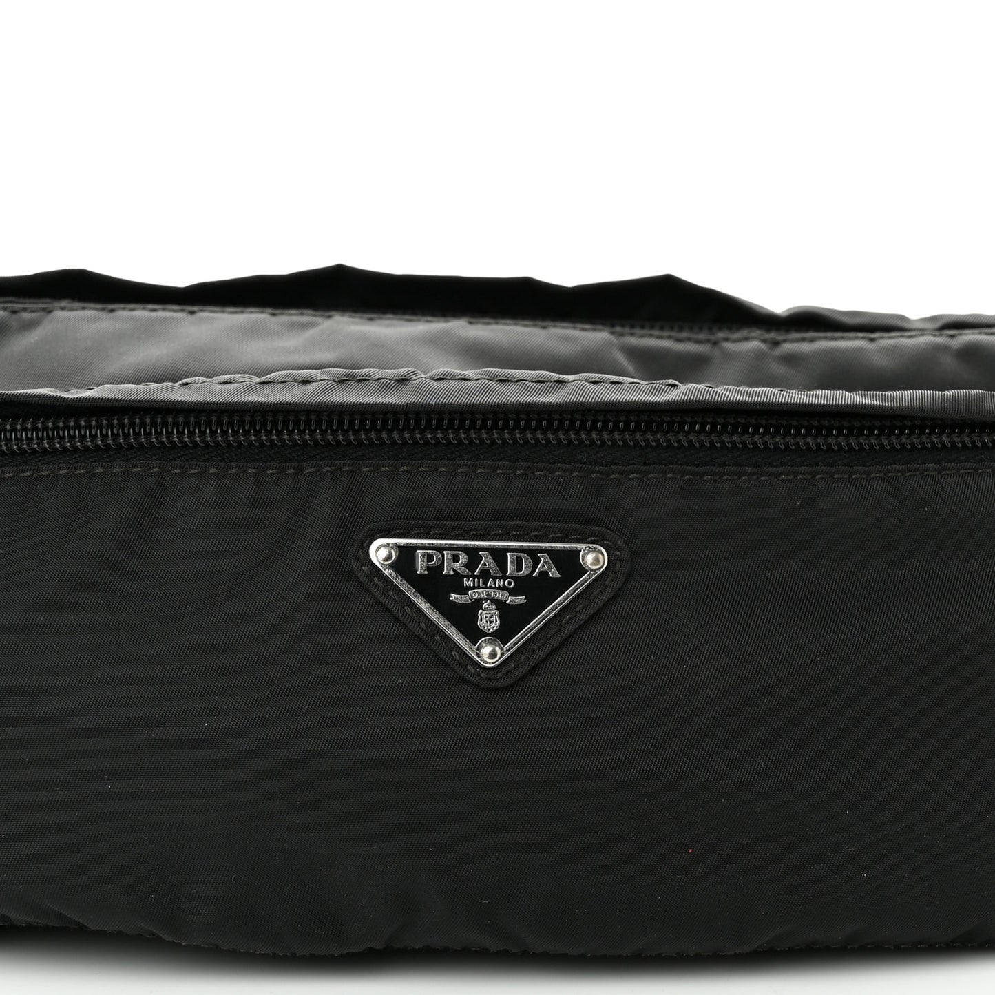 Tessuto Nylon Montagna Belt Bag Black