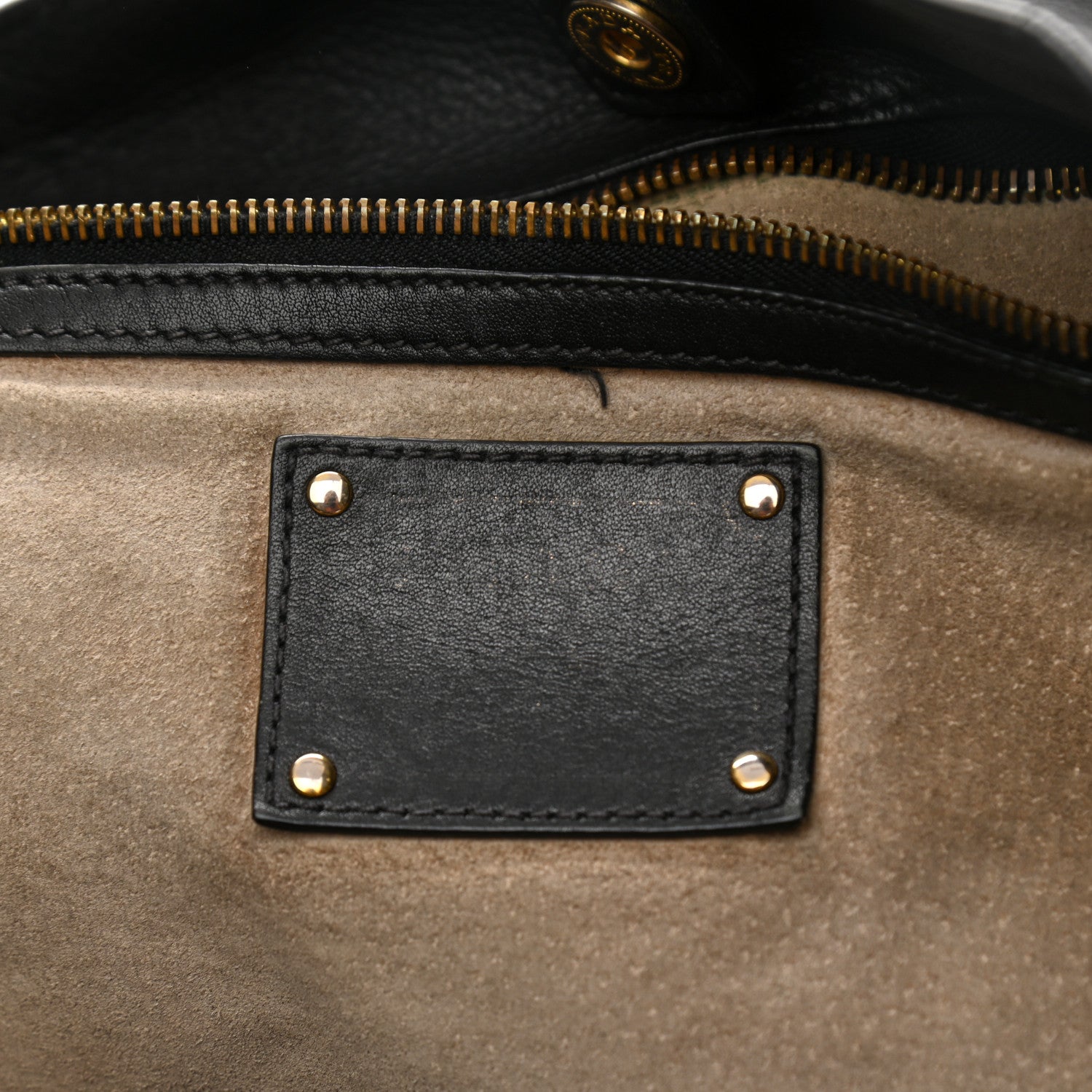 Prada Soft Calf Shopping Tote Black 6 of 18