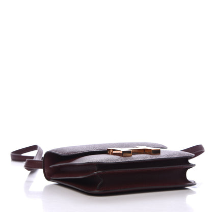 Hermes Epsom Constance 18 Bordeaux 4 of 9