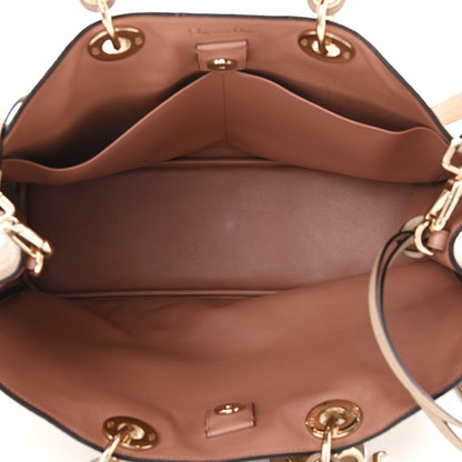 Christian Dior Bullcalf Large Diorissimo Tote Beige Petale 6 of 28