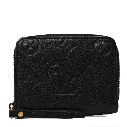 Louis Vuitton Empreinte Zippy Coin Purse Black 1 of 7