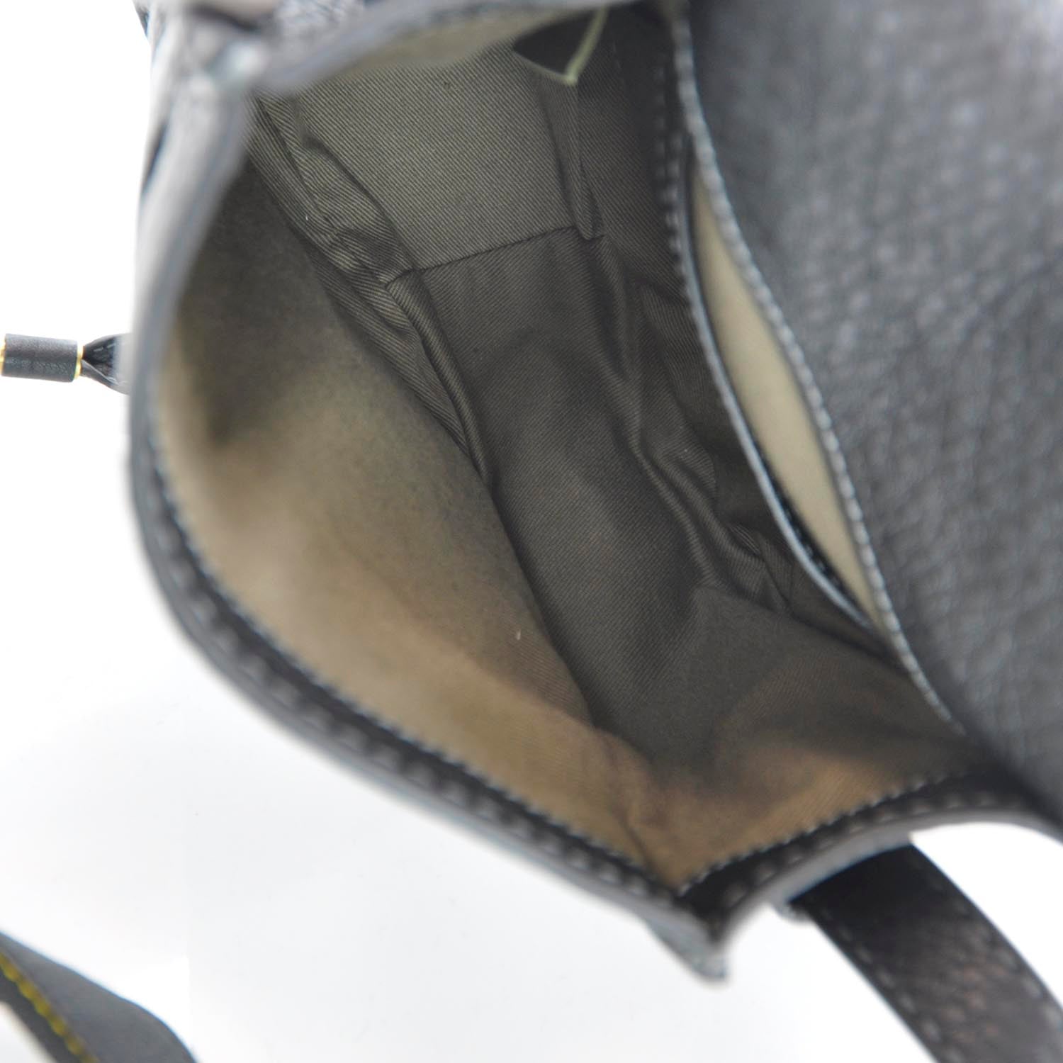 Chloe Leather Marcie Round Crossbody Bag Black 5 of 7
