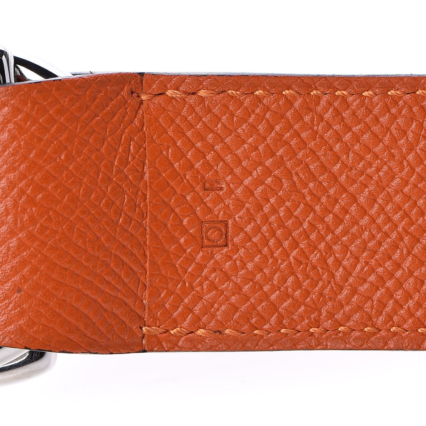 Epsom Belt Scarf Loop Orange