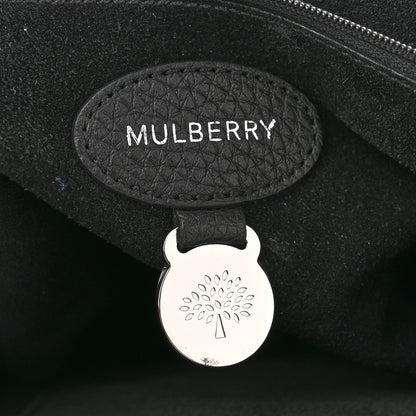 Mulberry Small Classic Grain Calfskin Medium Lily Flap Black 6 of 12