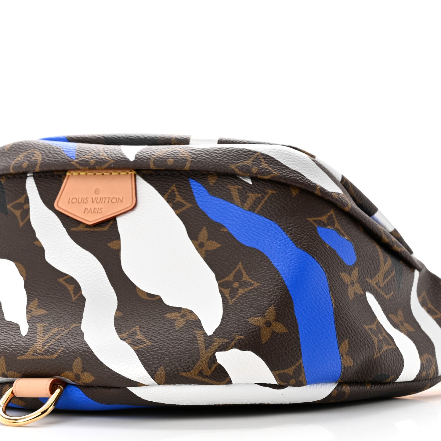 x LoL Monogram Bumbag Blue Silver