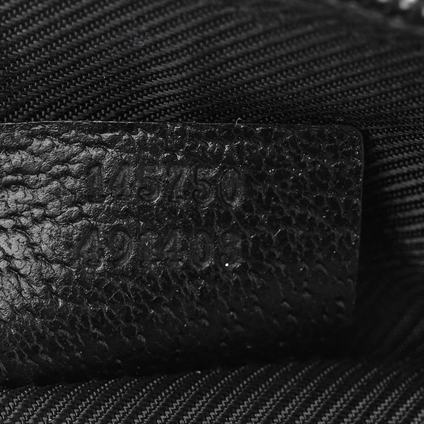 Monogram D Ring Cosmetic Case Black