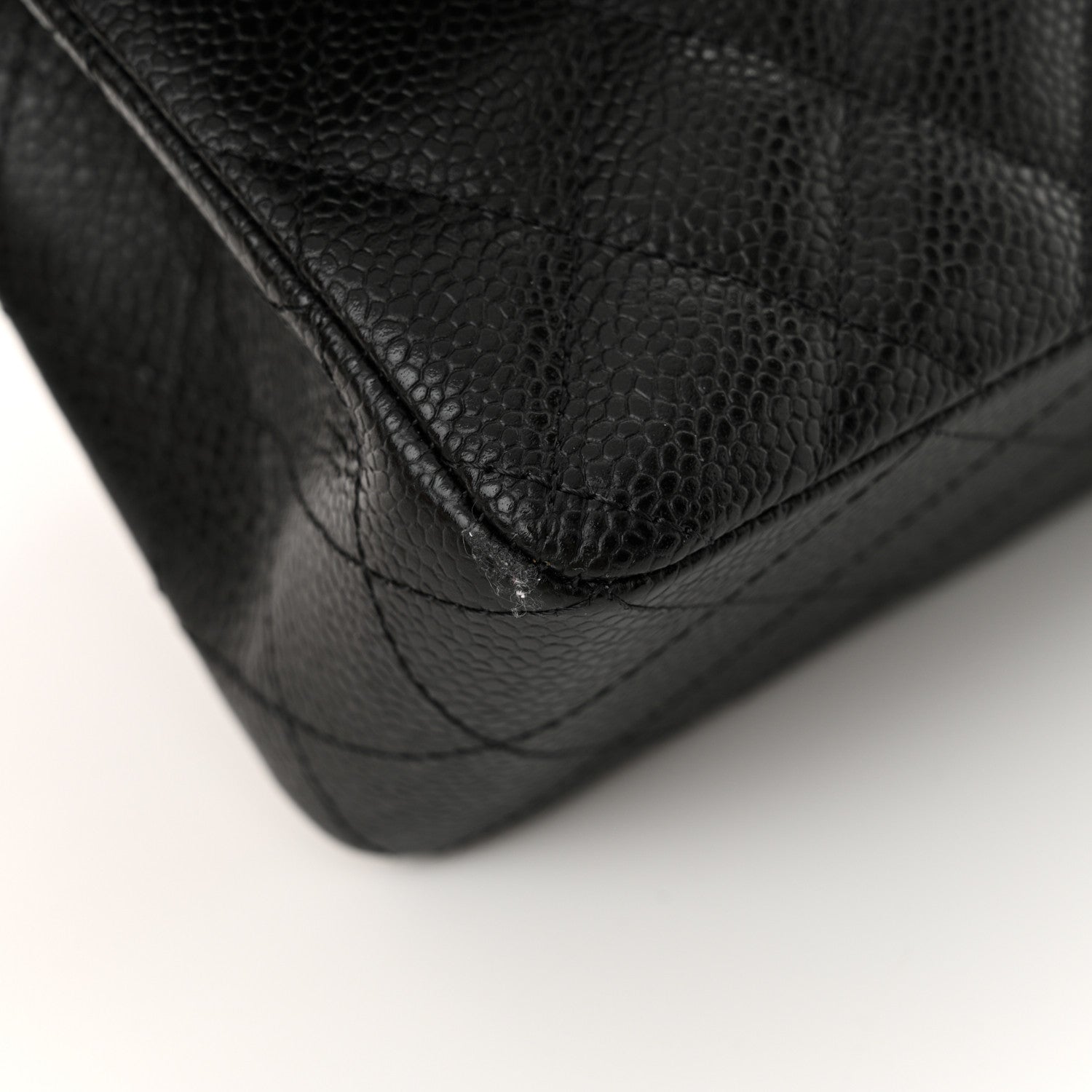 Chanel Caviar Quilted Small Double Flap Black 11 of 12