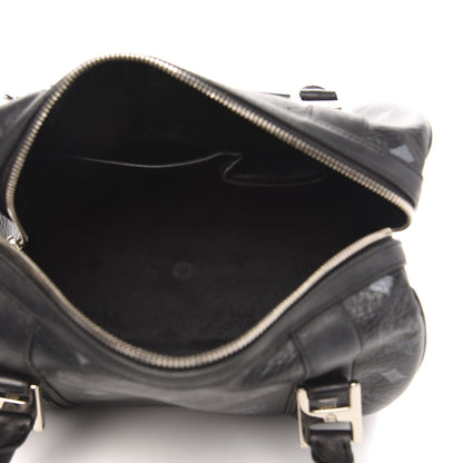 MCM Visetos Small Boston Bag Black 5 of 10