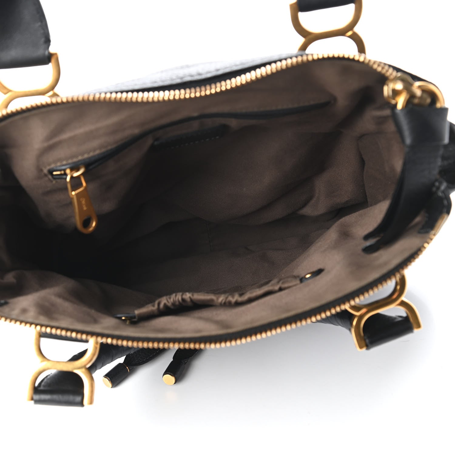 Chloe Calfskin Medium Marcie Satchel Black 5 of 11