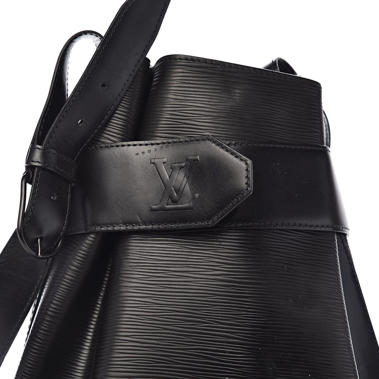 Louis Vuitton Epi Sac D'Epaule Black 11 of 11