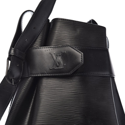 Louis Vuitton Epi Sac D'Epaule Black 11 of 11