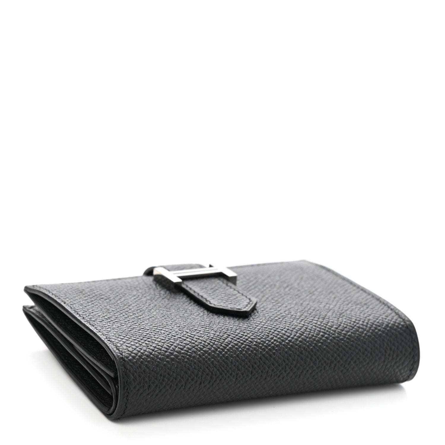 Hermes Epsom Mini Bearn Wallet Black 4 of 8