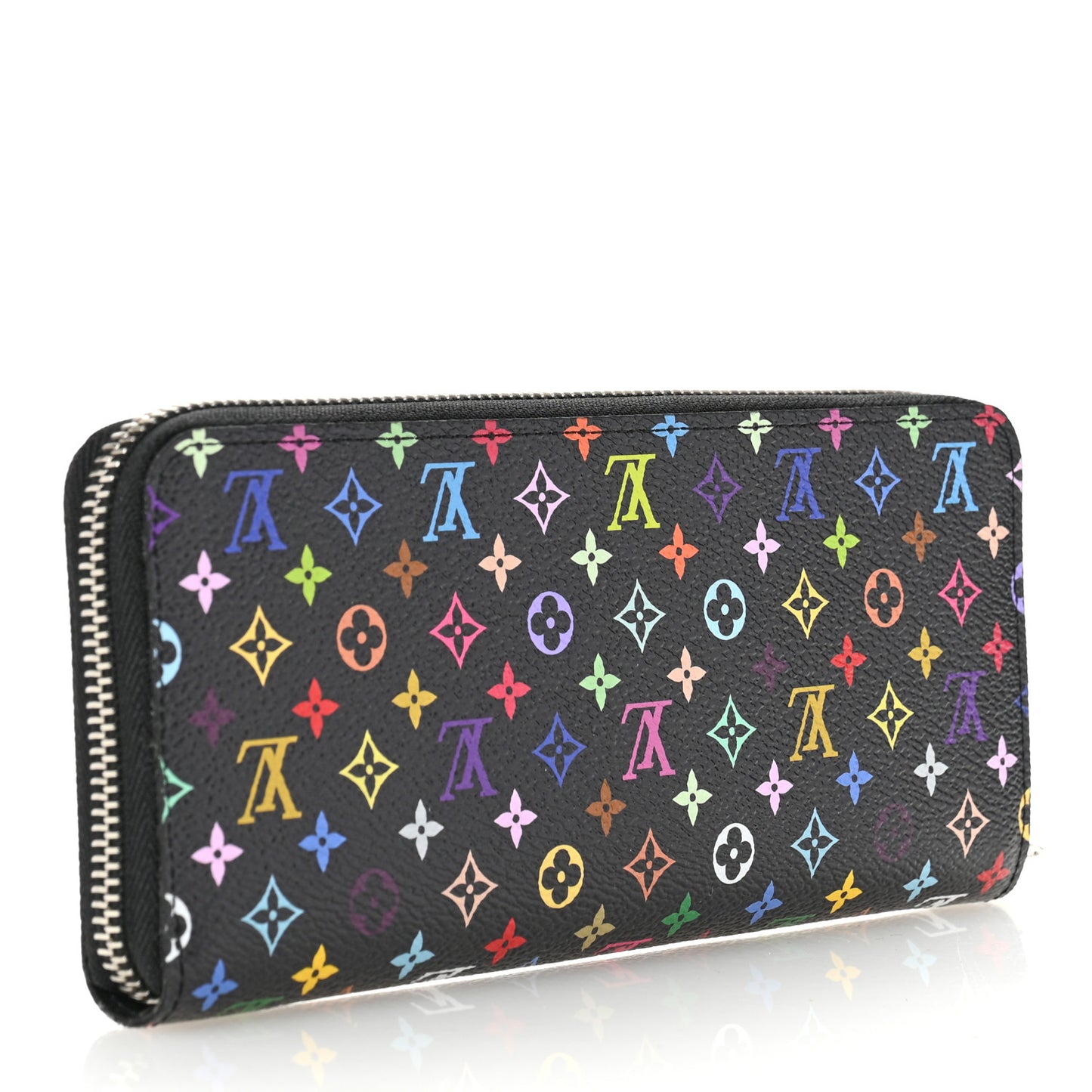 LV X TM Monogram Multicolor Clemence Wallet Black