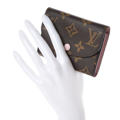 Louis Vuitton Monogram Rosalie Coin Purse Rose Ballerine 2 of 7