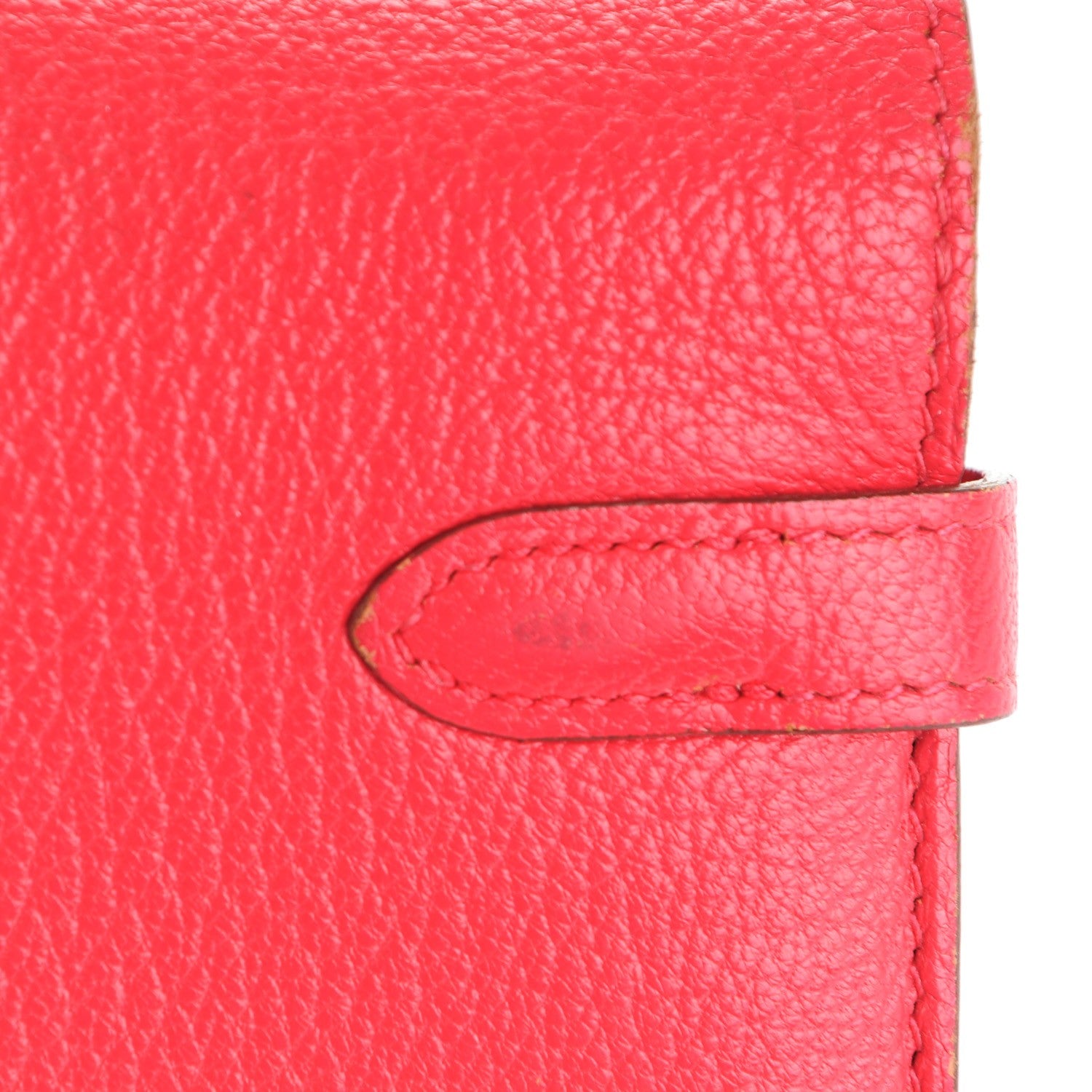 Hermes Chevre Mysore Kelly Longue Wallet Bougainvillea 4 of 11