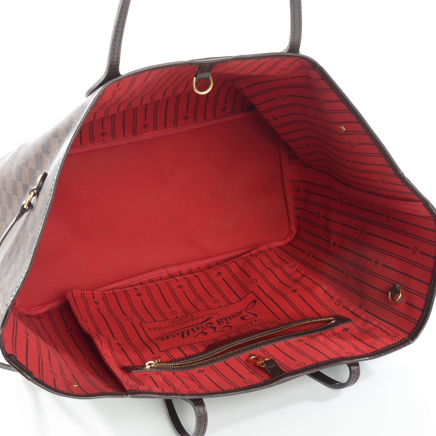 Louis Vuitton Damier Ebene Neverfull GM 8 of 8