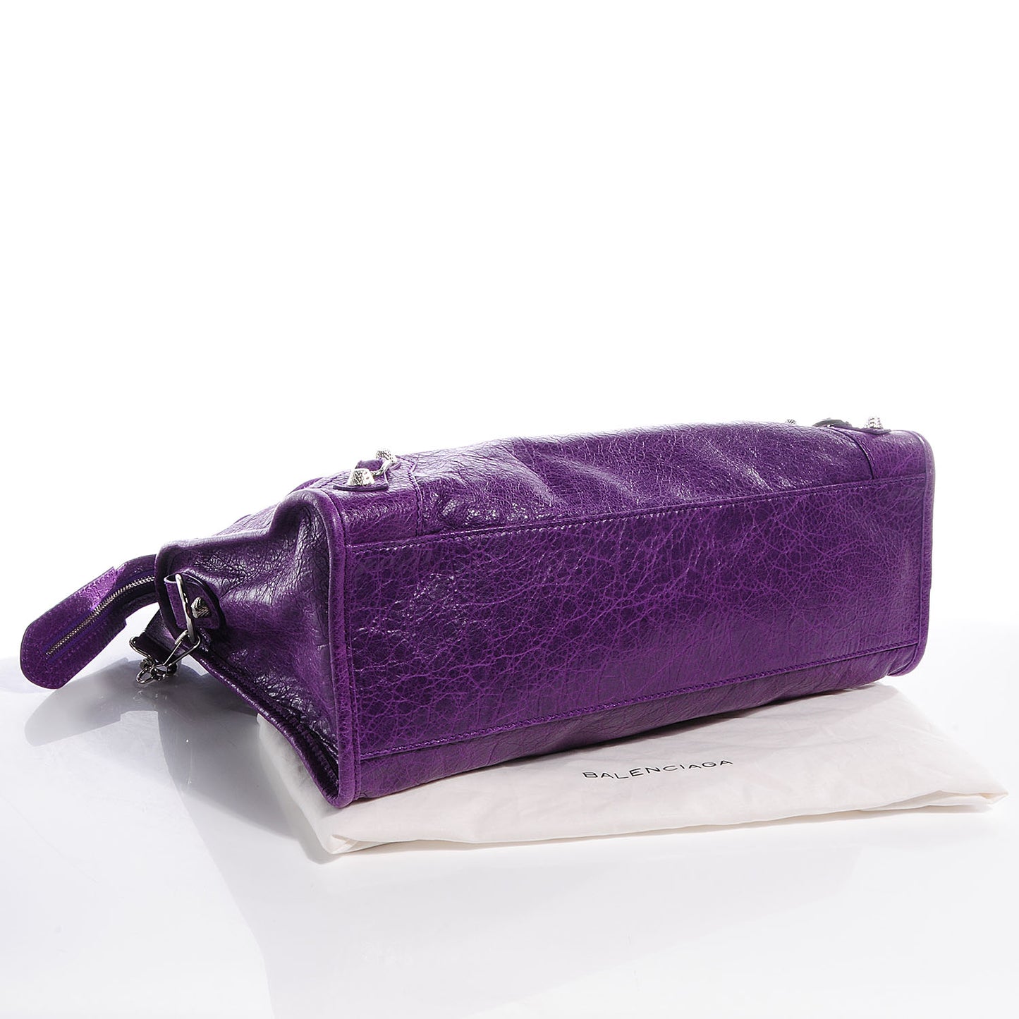 Agneau Giant 12 Silver Hardware City Ultraviolet