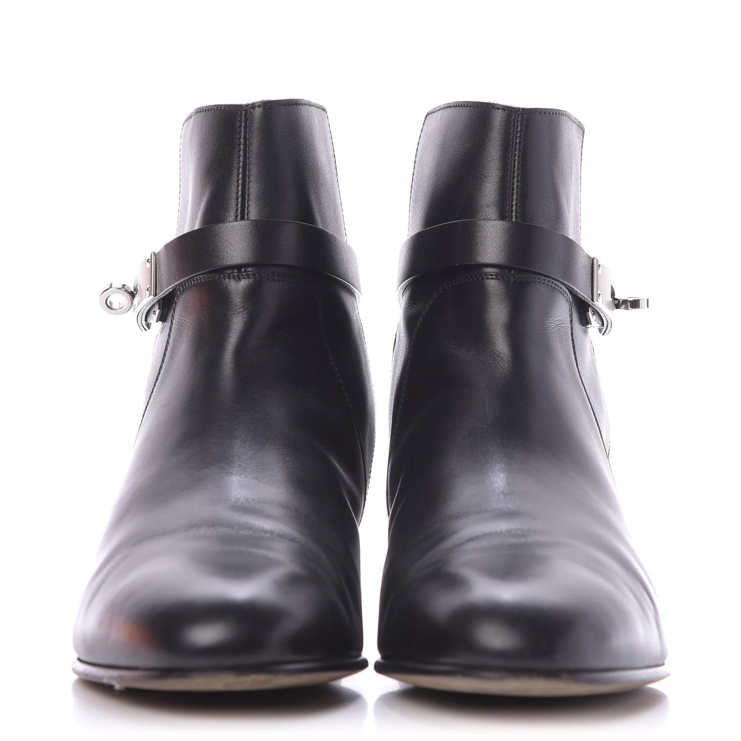 Calfskin Neo Low Boots 40 Black