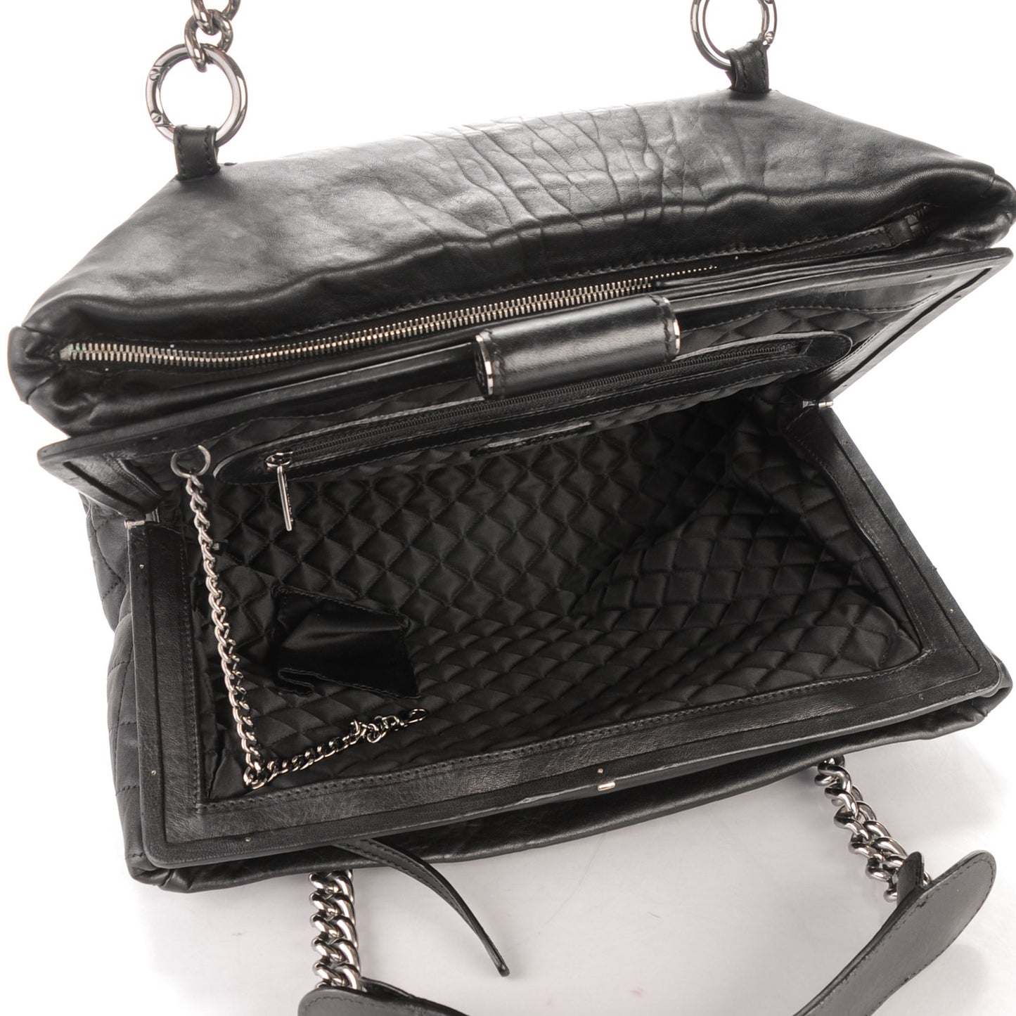 Calfskin Large Perfect Day Tote Black