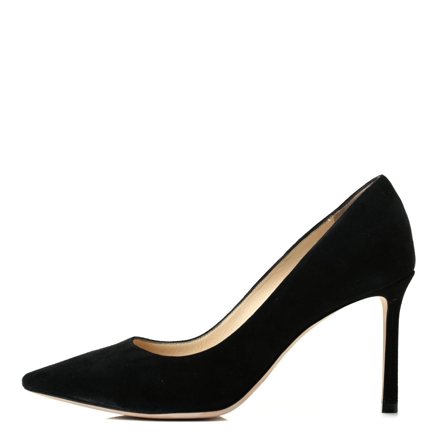Jimmy Choo Suede Romy 85 Pumps 36.5 Black 1 of 11