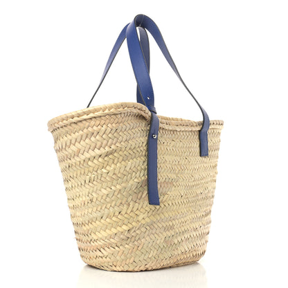 Loewe Raffia Basket Tote Bag Cream Multi 3 of 10