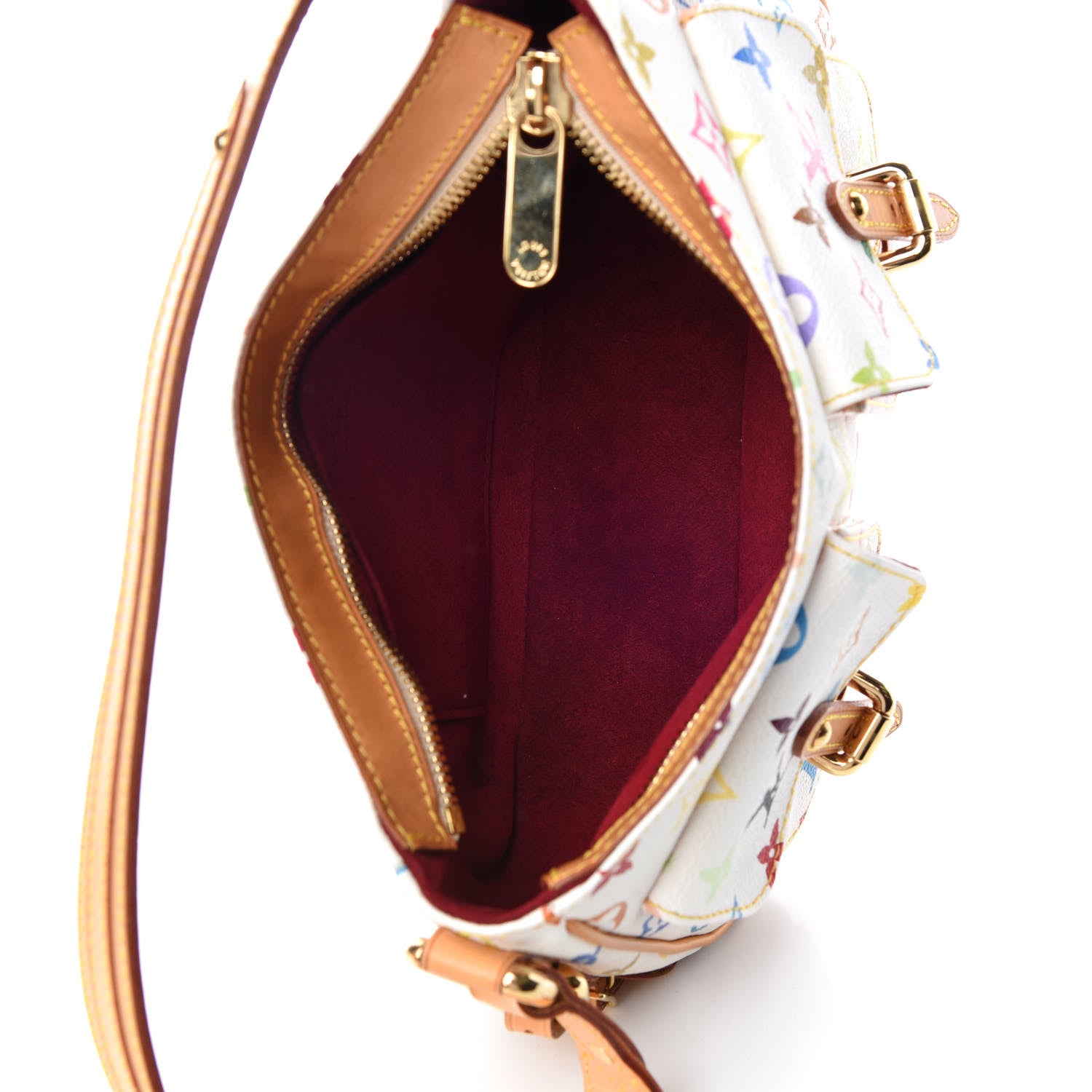 Louis Vuitton Monogram Multicolor Lodge PM White 7 of 9