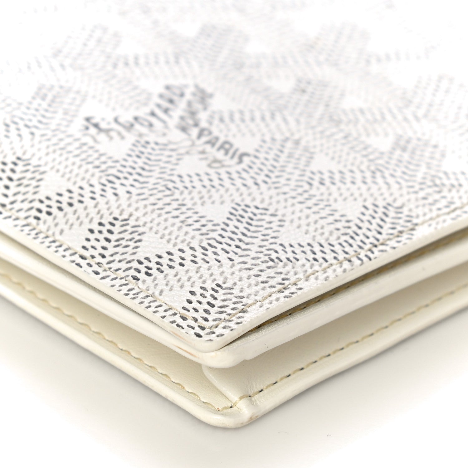 Goyard Goyardine Richelieu Wallet White 5 of 10
