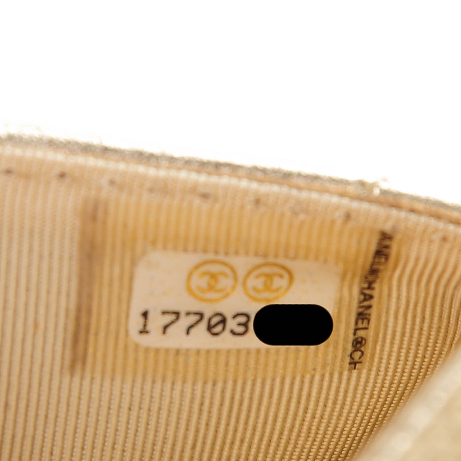 Chanel Metallic Lambskin Wallet On Chain WOC Gold 16 of 16